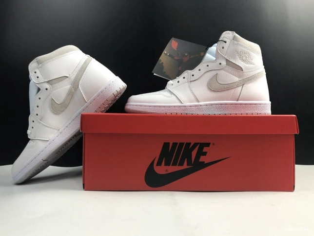 Rep Onekick Air BQ4422-100 Neutral Jordan 85 High 1 Retro Grey 0715